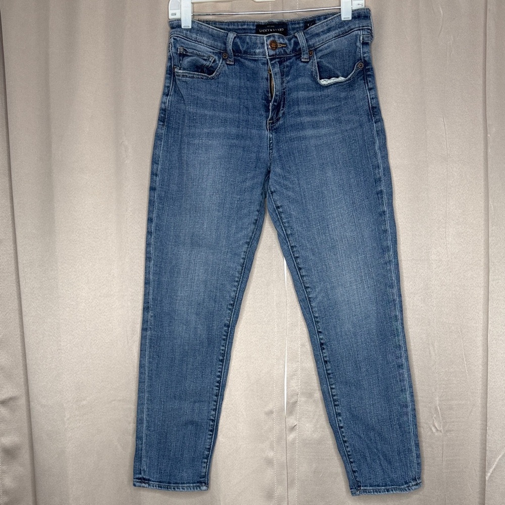 Lucky Brand Classic Blue Cropped Jeans